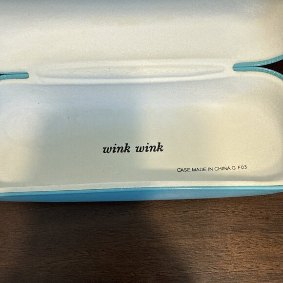 KATE SPADE BLUE AUTHENTIC EYEGLASSES CASE ONLY - Picture 5 of 5